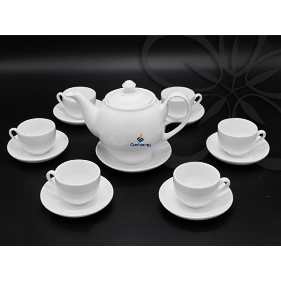 Bộ ấm trà Bát Tràng Dáng Minh Long S2 600ml