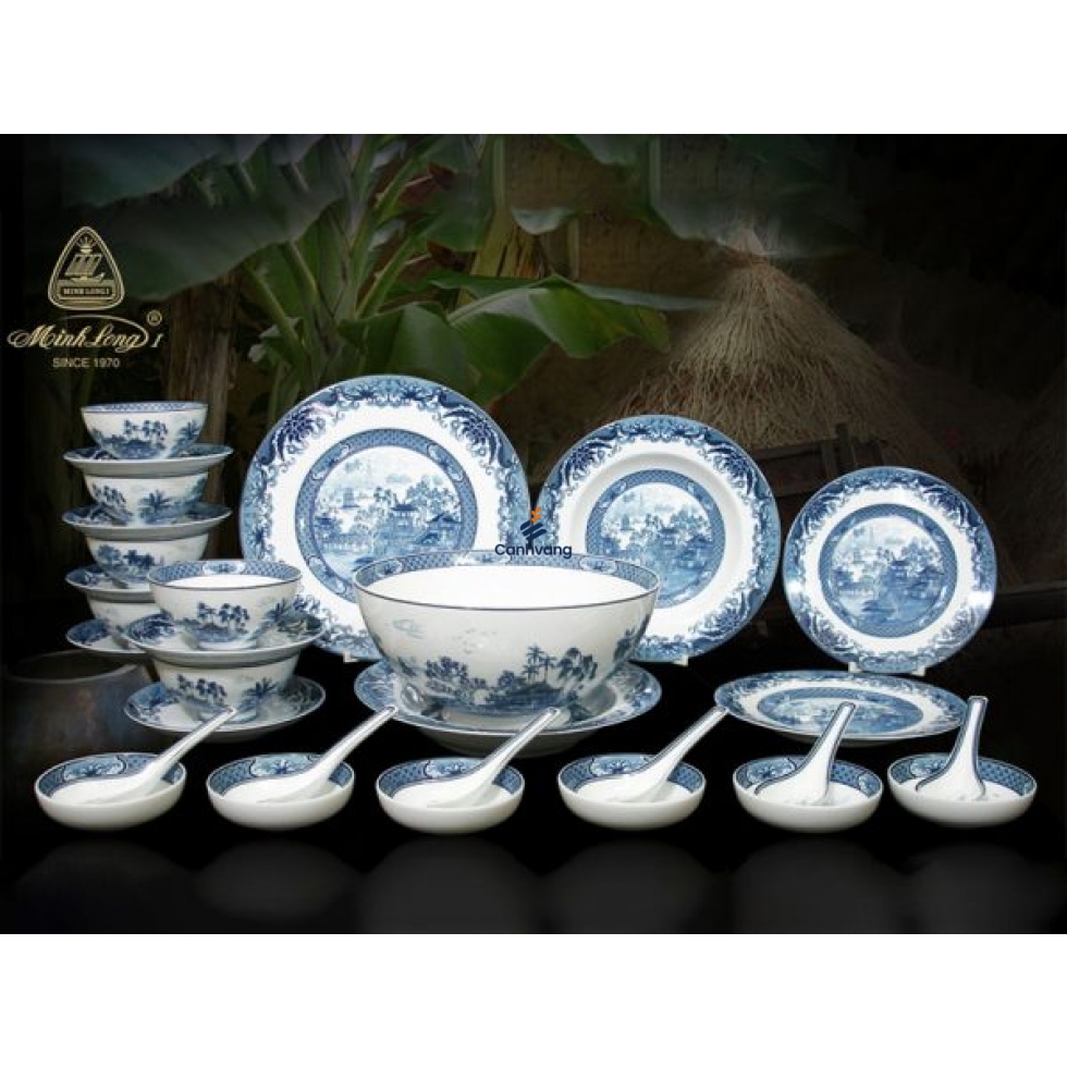 Bộ Bàn Ăn – 30 Sản Phẩm – Hoàng Cung – Sen Vàng