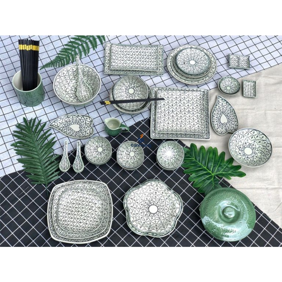 Bộ Bàn Ăn Ngọc Bích NV 38 Sản Phẩm