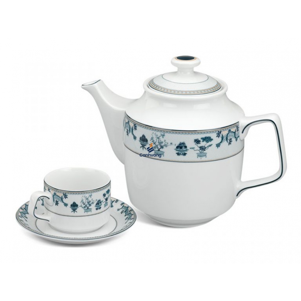 Bộ Bình Trà Jasmine Tứ Quý 1.1L
