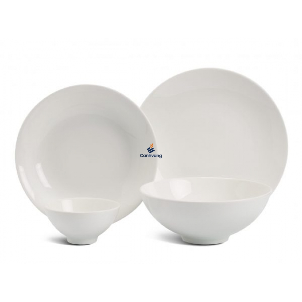 Bộ đồ ăn 9 sản phẩm – Daisy IFP – Trắng Ngà