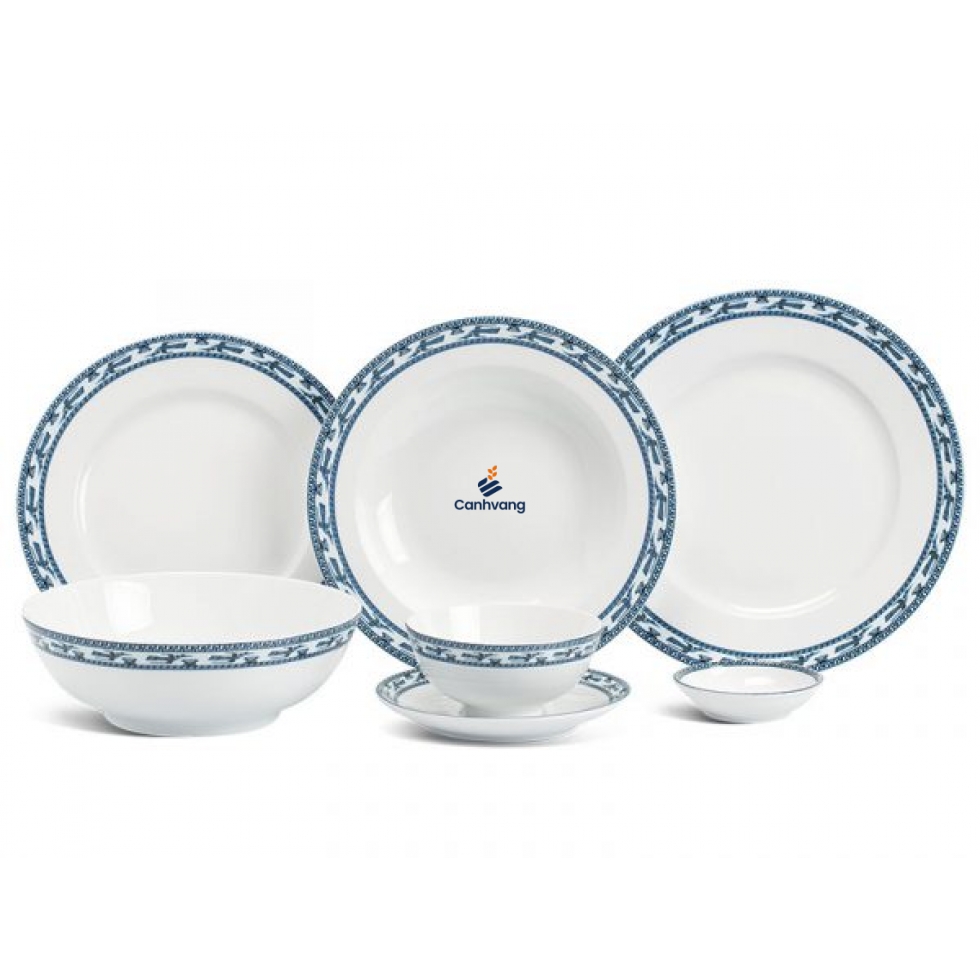 Bộ đồ ăn 9 sản phẩm – Jasmine – Chim Lạc 