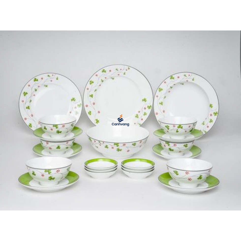 Bộ Đồ Ăn Minh Long Jasmie Hoa May Mắn 35 Sản Phẩm