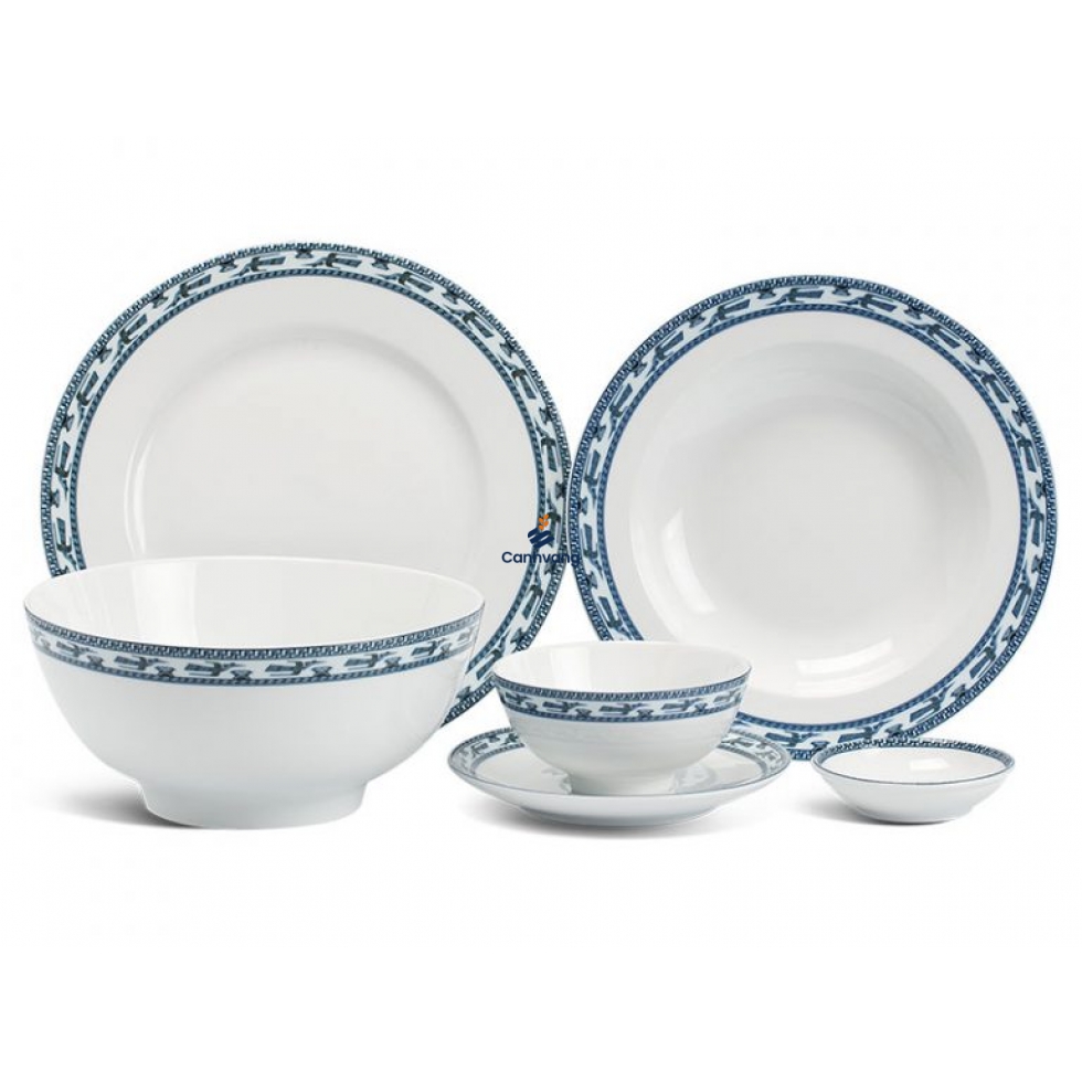 Bộ đồ ăn Minh Long Jasmine Chim Lạc 35 sản phẩm