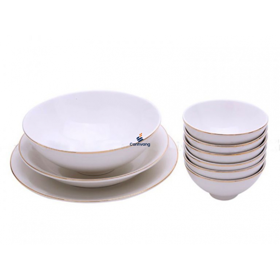 Bộ Đồ Ăn Minh Long Jasmine IFP VCV 9 Sản Phẩm
