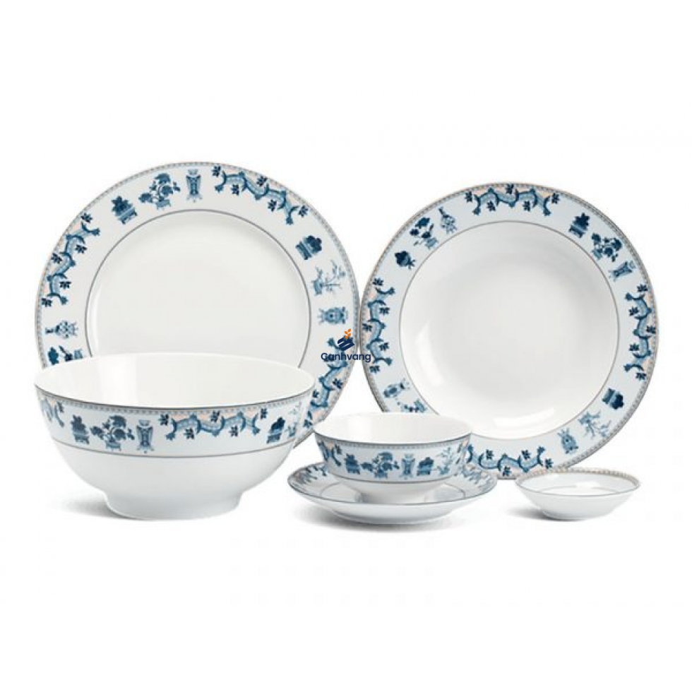 Bộ Đồ Ăn Minh Long Jasmine Tứ Quý 09 Sản Phẩm