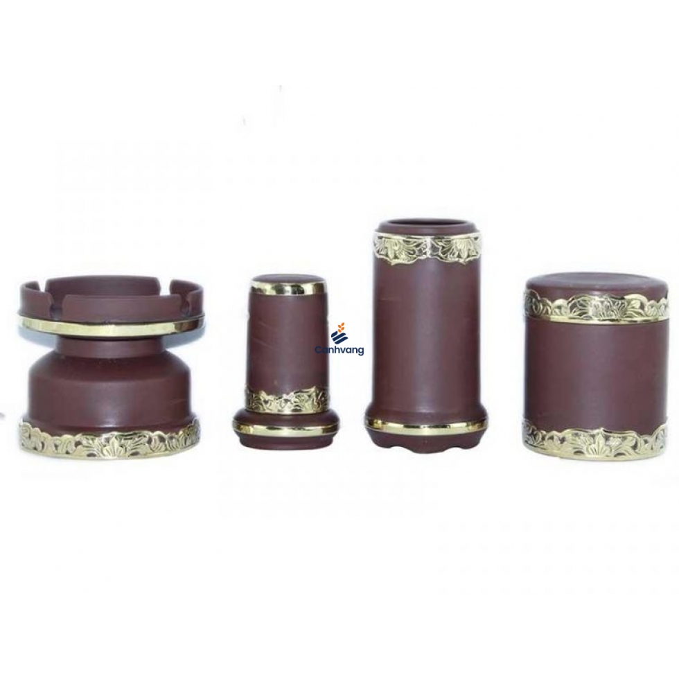 Bộ Phụ Kiện Men Nâu – Bọc Đồng