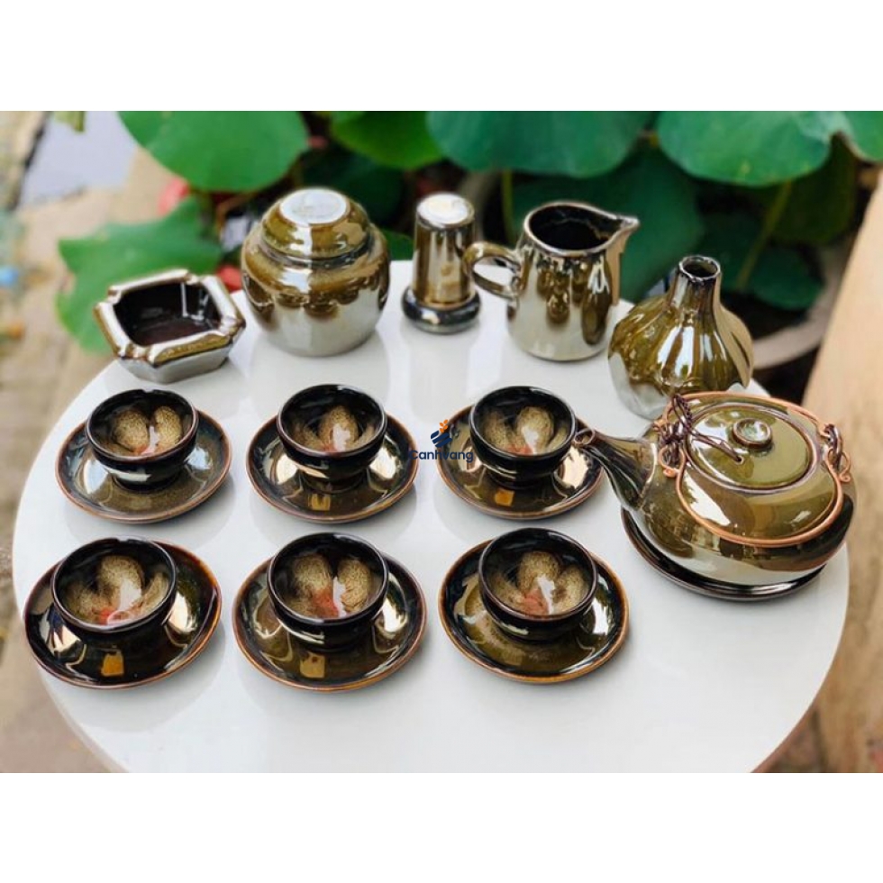 Bộ Trà Hỏa Biển Full Pk Màu Vàng