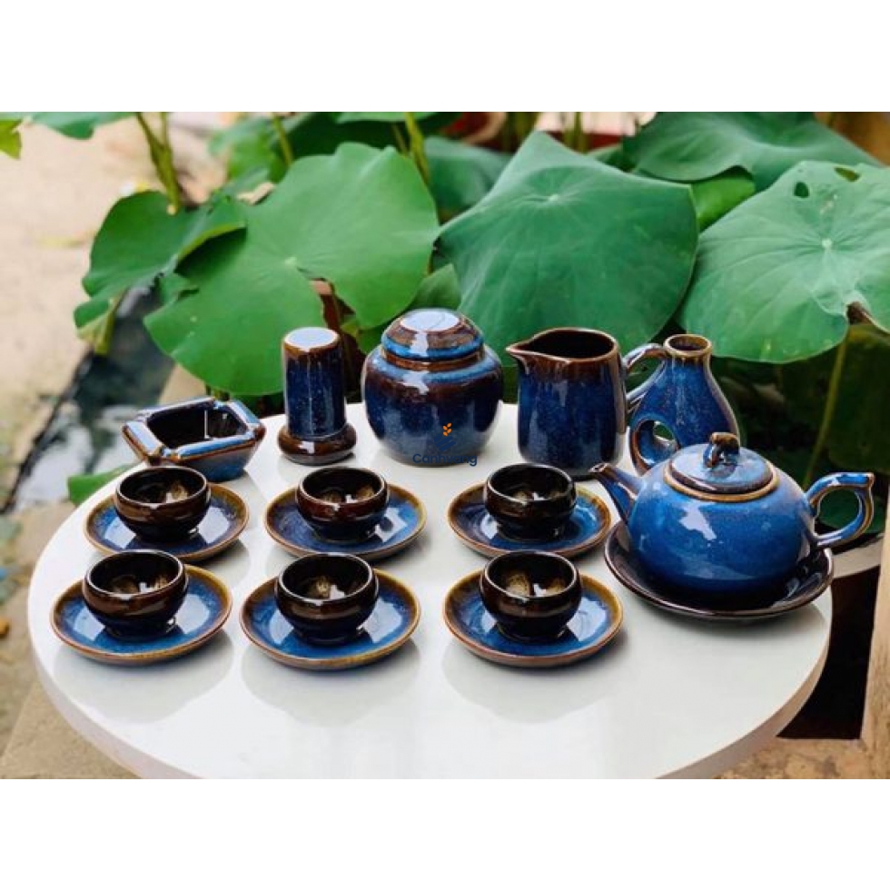 Bộ Trà Hỏa Biến Men Xanh Full Pk