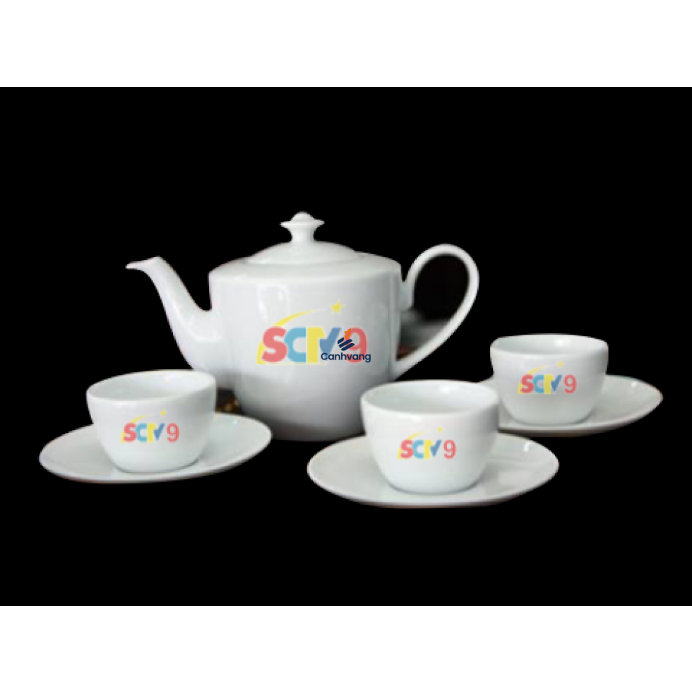 Bộ Trà Minh Long 0.65 L Daisy Giá In Logo