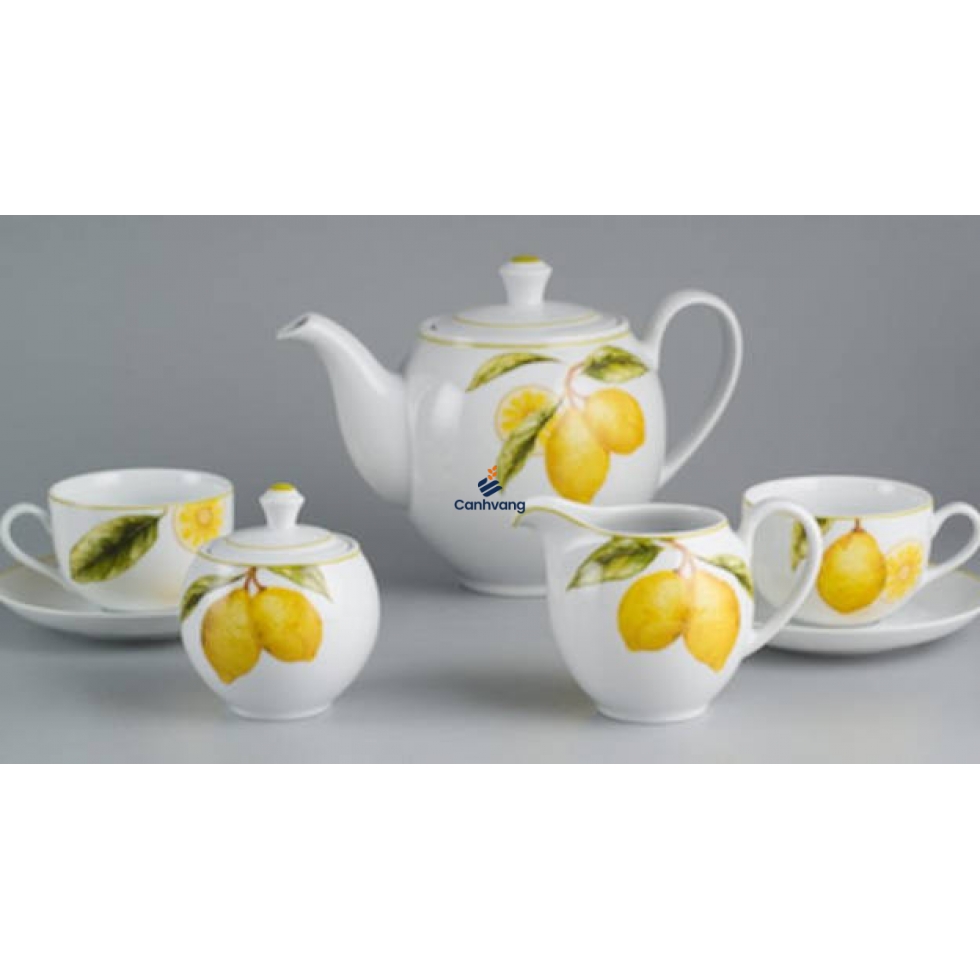 Bộ Trà Minh Long 1.1 L Camelia Quả Chanh