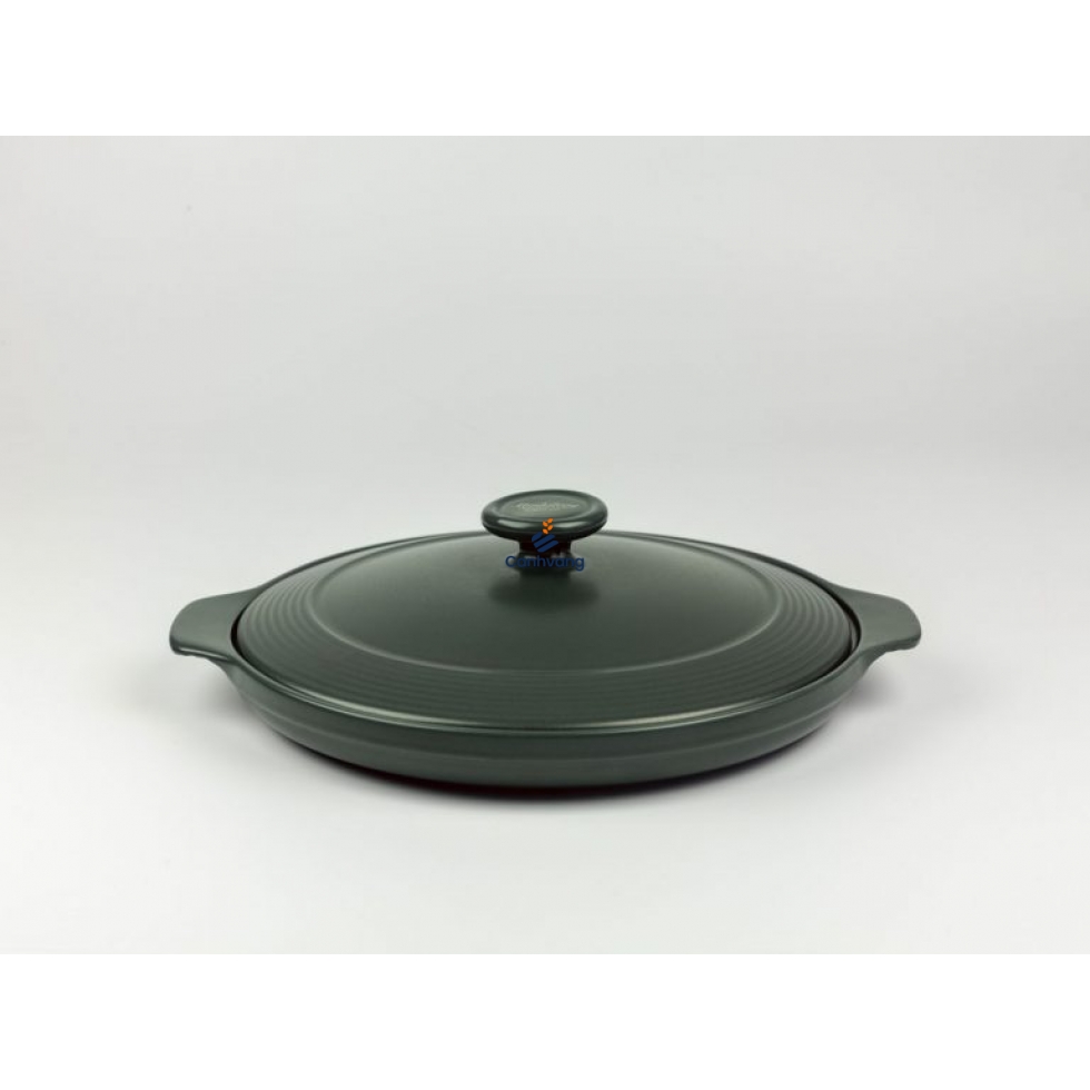 CHẢO SỨ DƯỠNG SINH CẠN ĐÁY TỪ 28CM + NẮP