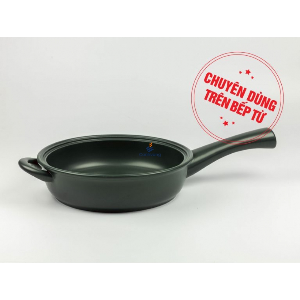 CHẢO SỨ DƯỠNG SINH CÓ TAY CẦM ĐÁY TỪ 27CM