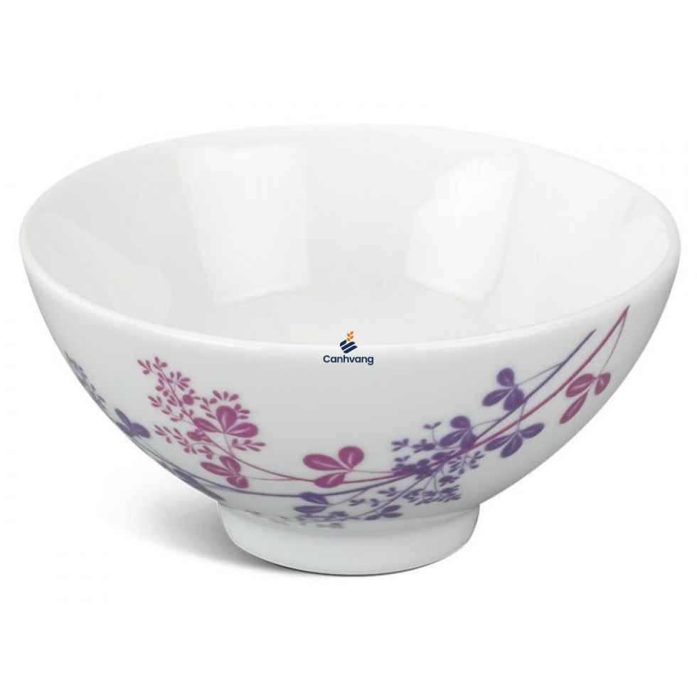 CHÉN CƠM MINH LONG 11.5 CM DAISY CỎ TÍM