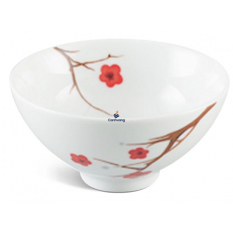 CHÉN CƠM MINH LONG 11.5 CM DAISY HỒNG MAI