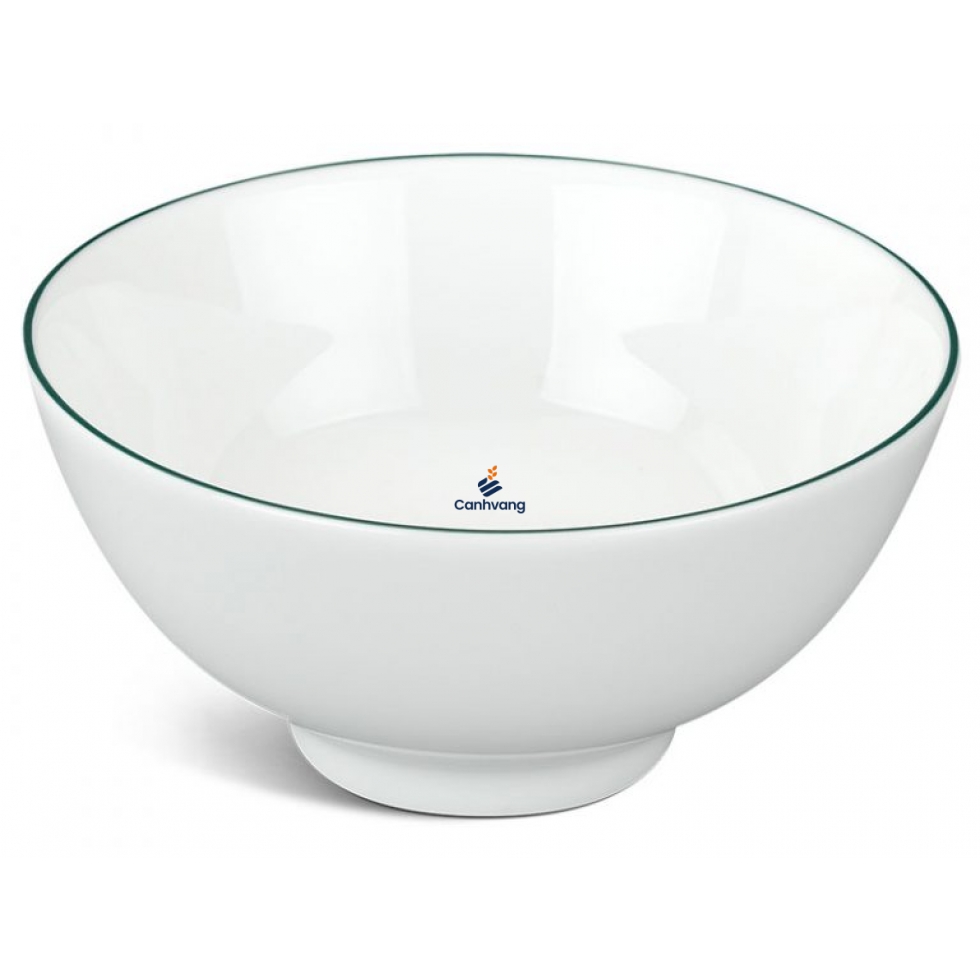 CHÉN SÚP MINH LONG 10CM JASMINE CHỈ XANH LÁ