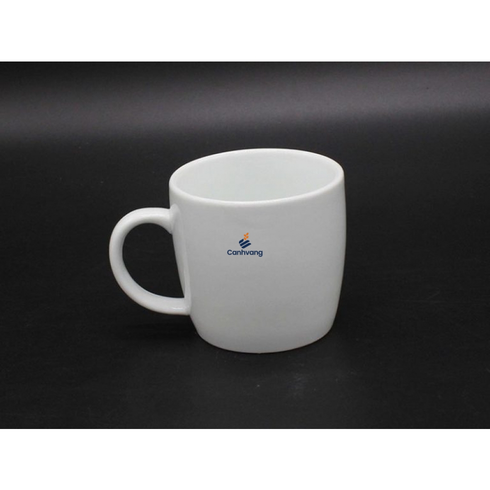 Cốc sứ Lùn 300ml Không Nắp