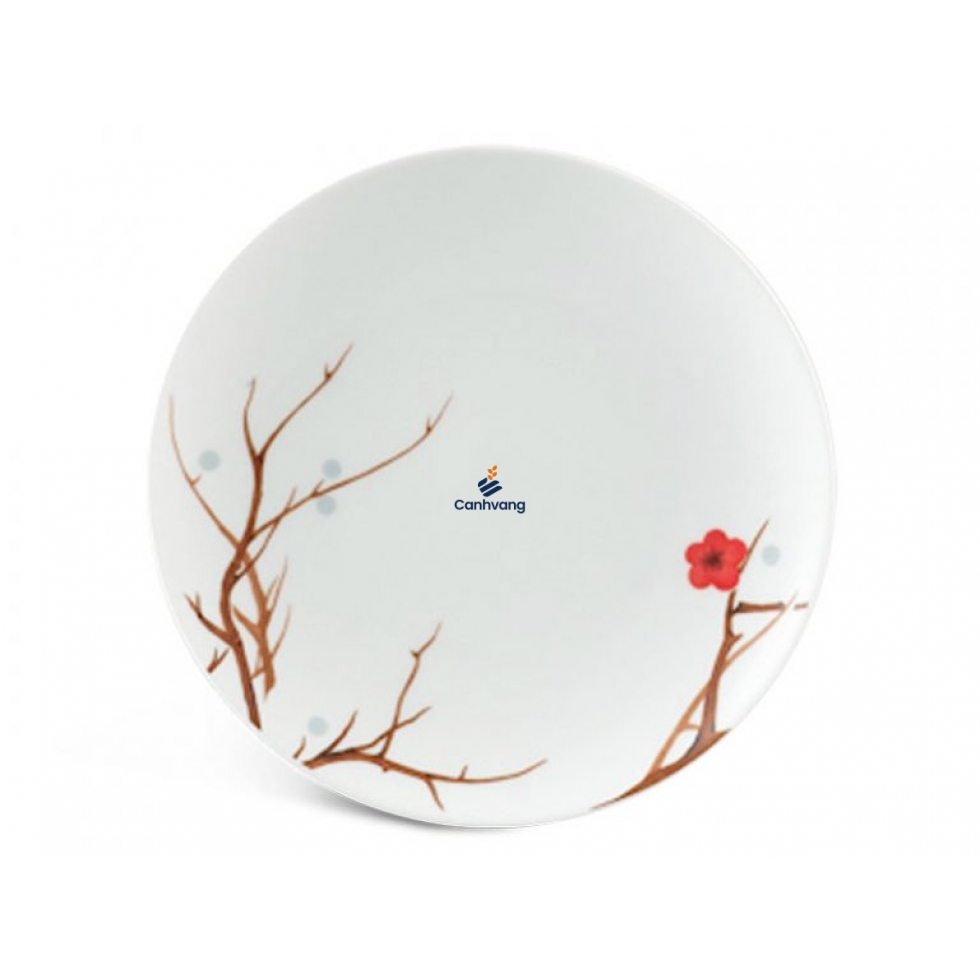 DĨA LÓT CHÉN MINH LONG 15.5 CM DAISY HỒNG MAI