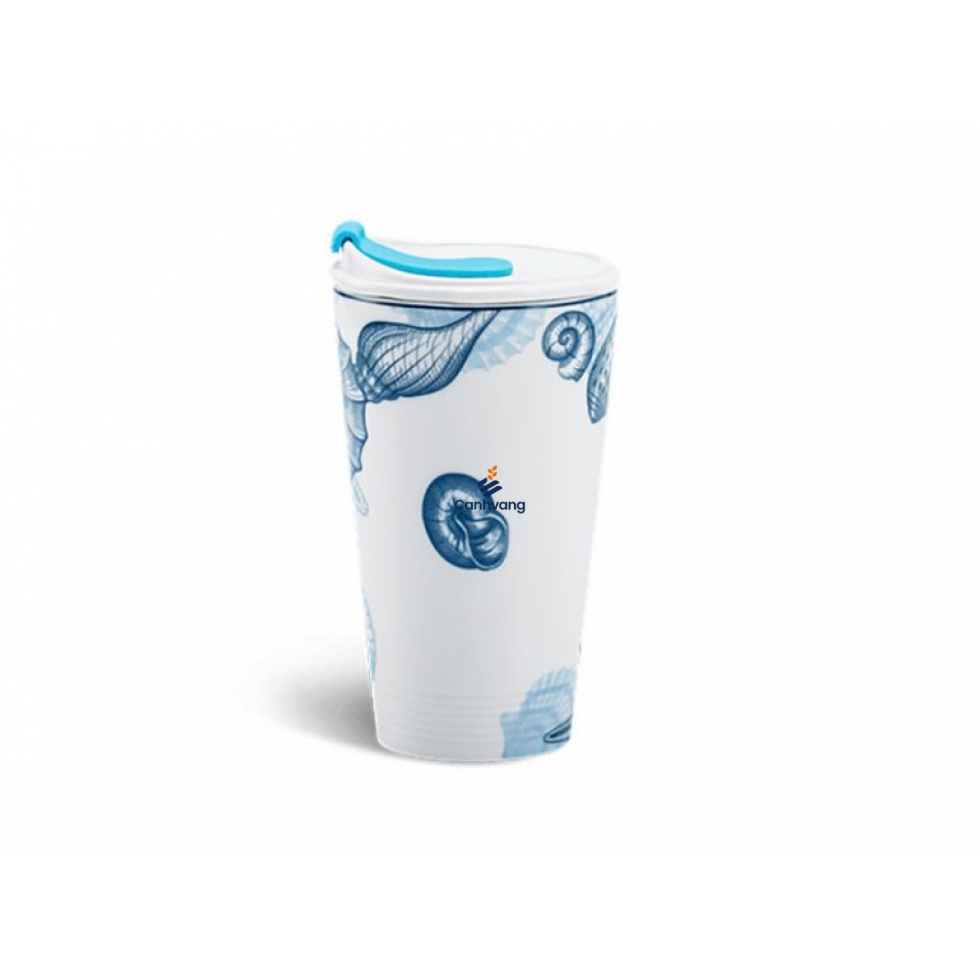 Ly sứ dưỡng sinh 0.48 L + nắp ống hút (K1) – Đại Dương