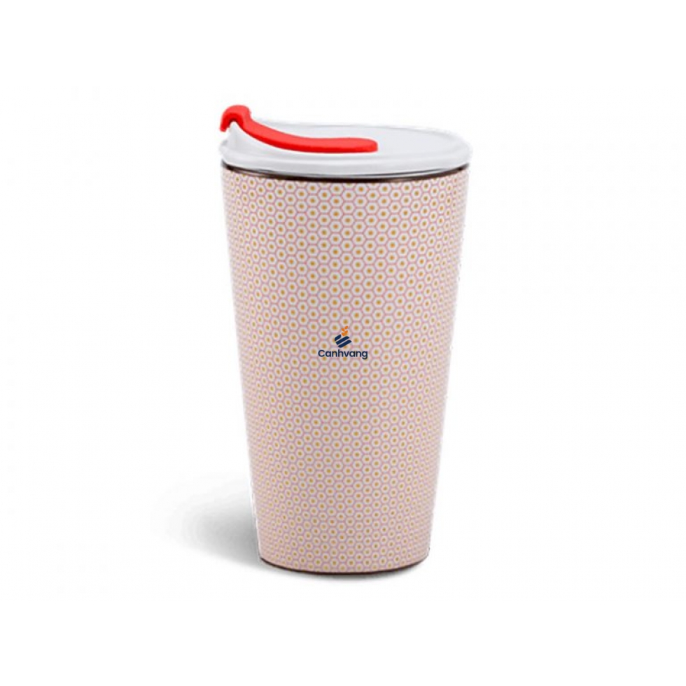 Ly sứ dưỡng sinh 0.48 L + nắp ống hút (K1) – Hive (LTC)
