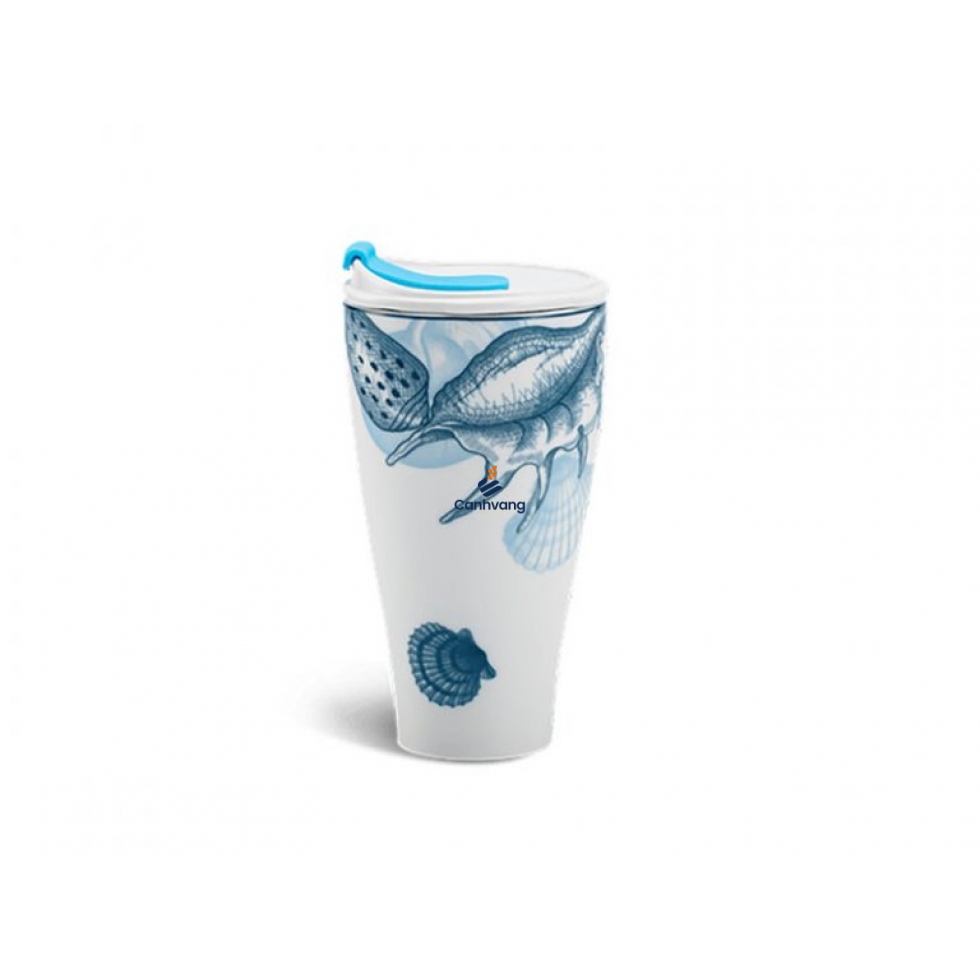 Ly sứ dưỡng sinh 0.48 L + nắp ống hút (K2) – Đại Dương