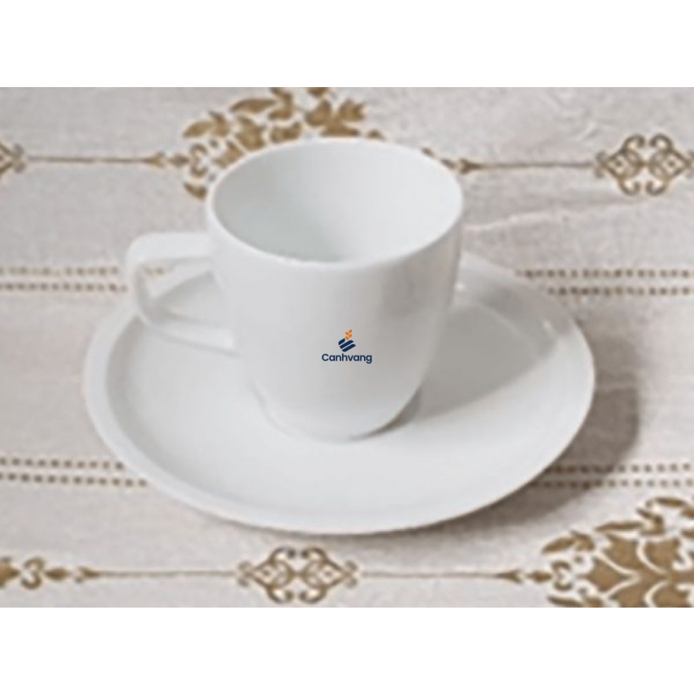 Ly Sứ Expresso Bát Tràng 0.07L + Dĩa
