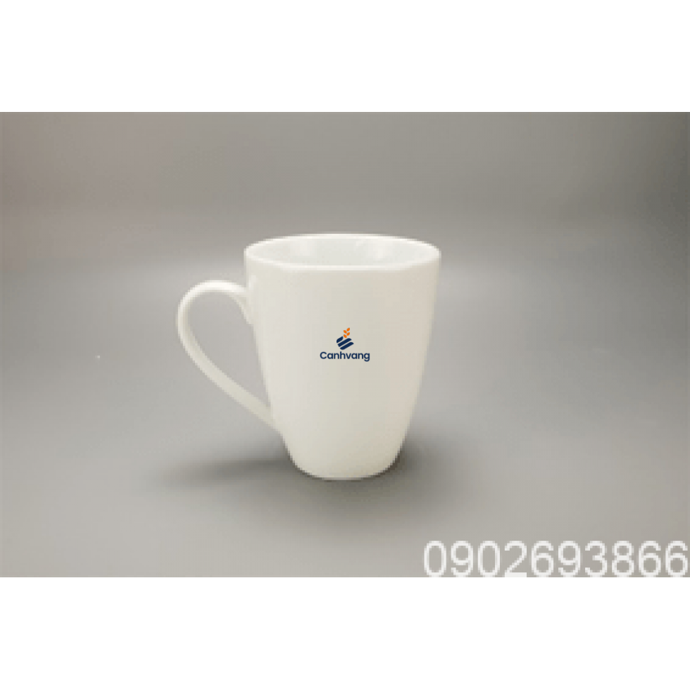 Ly sứ Thóp Cao Trắng Bát Tràng 0.45L