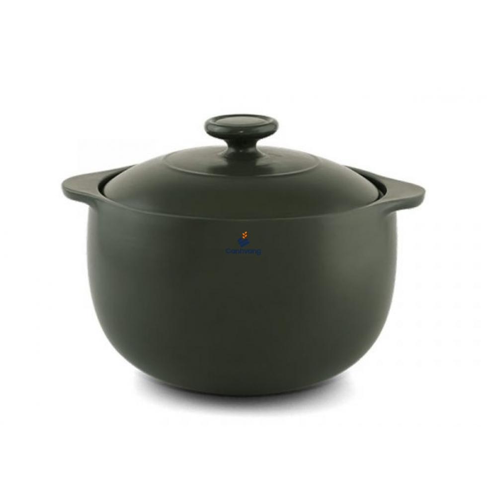 Nồi dưỡng sinh Vesta 2.0L + nắp – Healthycook – Xanh rêu