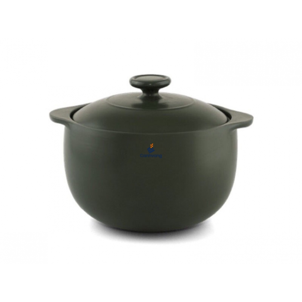 Nồi dưỡng sinh Luna 0.35L + nắp – Healthycook – Xanh rêu