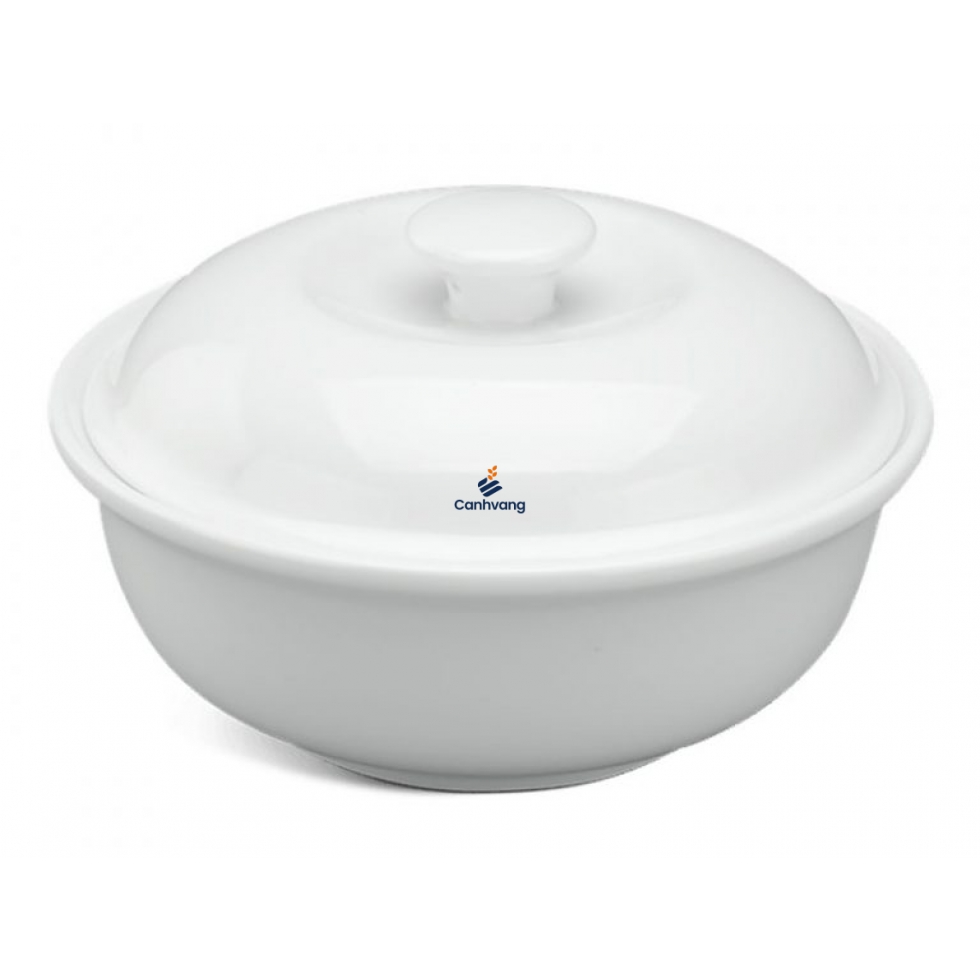 Thố 0.23 L + nắp – Daisy – Trắng