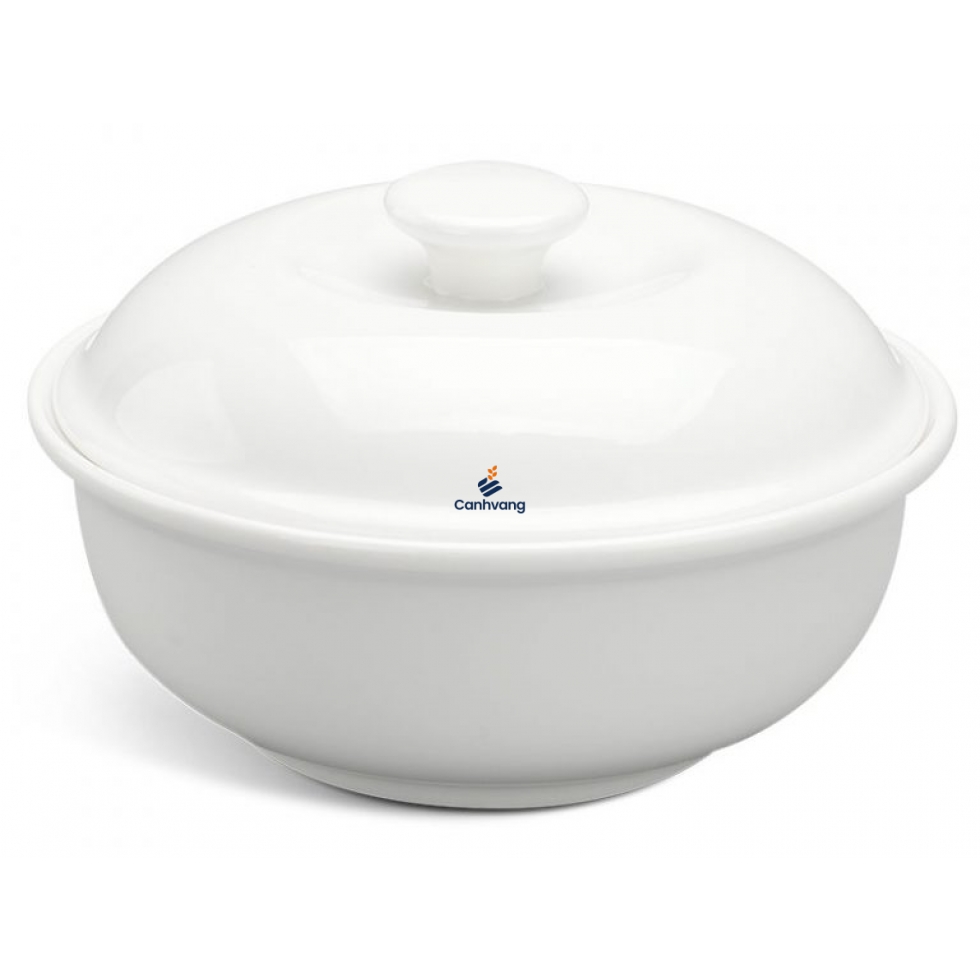 THỐ CƠM MINH LONG 0.23 L DAISY LYS TRẮNG NGÀ