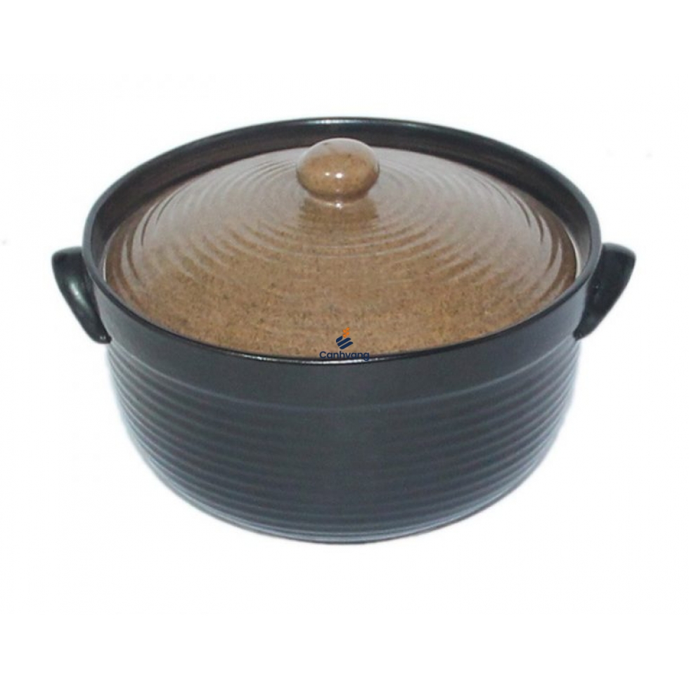 Thố sứ Đựng Cơm Bát Tràng Đường Kính 18cm – Cao 14cm