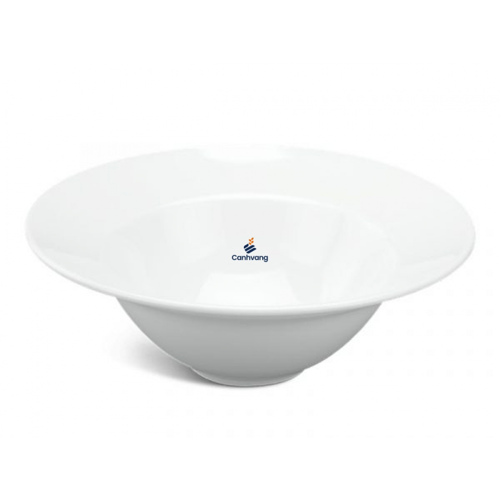 Tô gấm 20 cm – Daisy – Trắng
