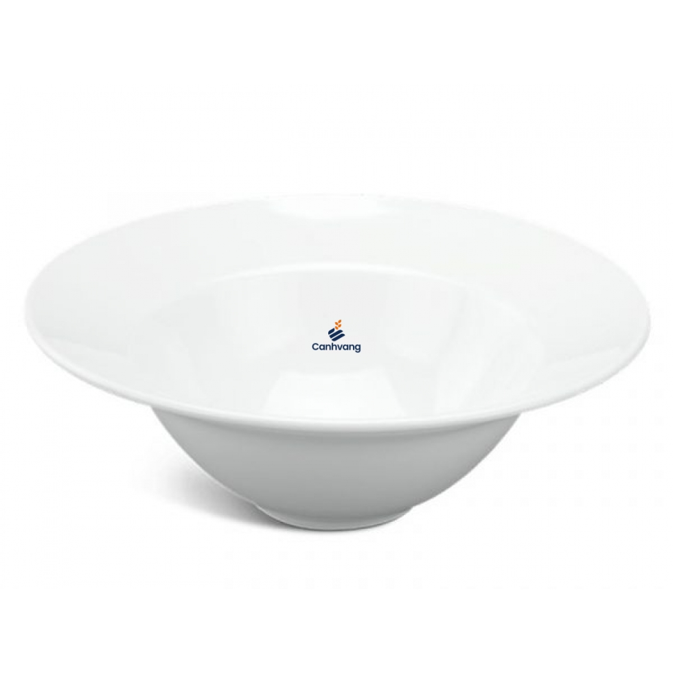 Tô gấm 23 cm – Daisy – Trắng