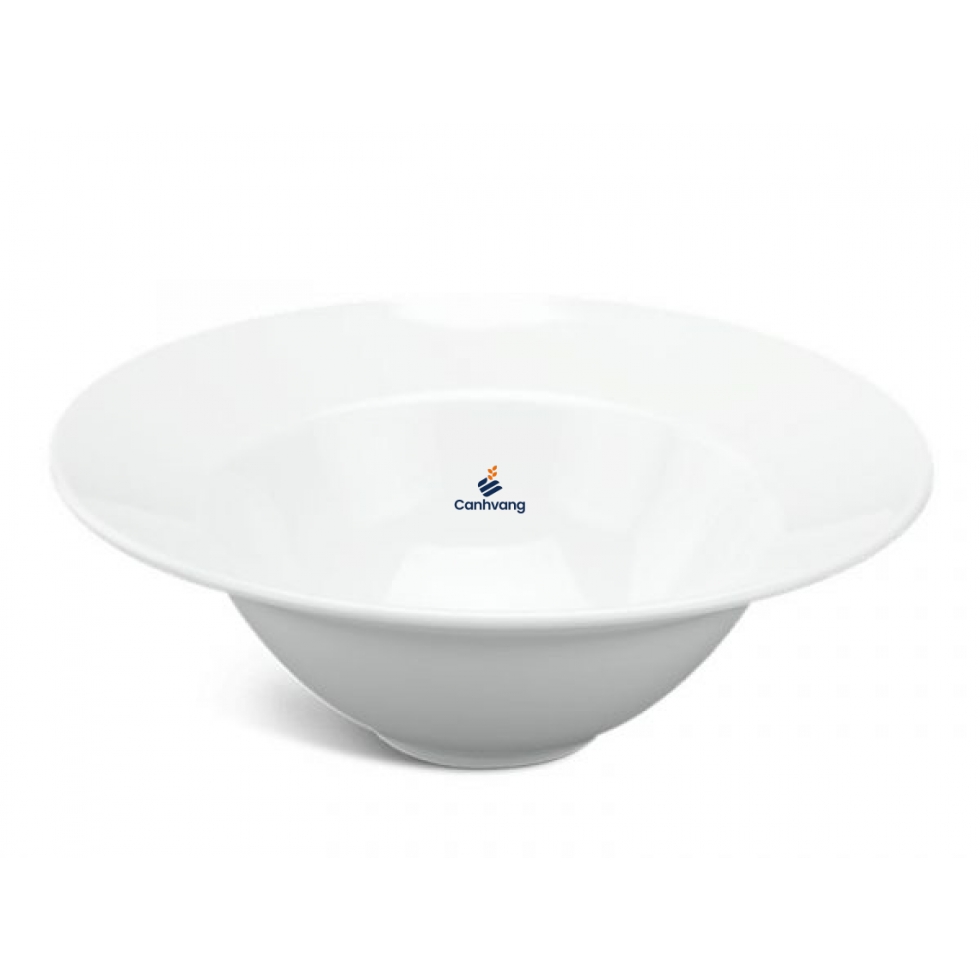 Tô gấm 27 cm – Daisy – Trắng