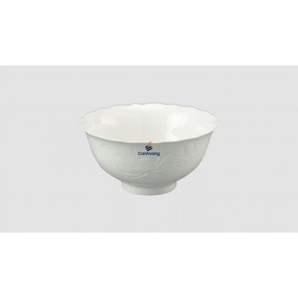 Tô Minh Long Sen IFP Trắng Ngà 20cm