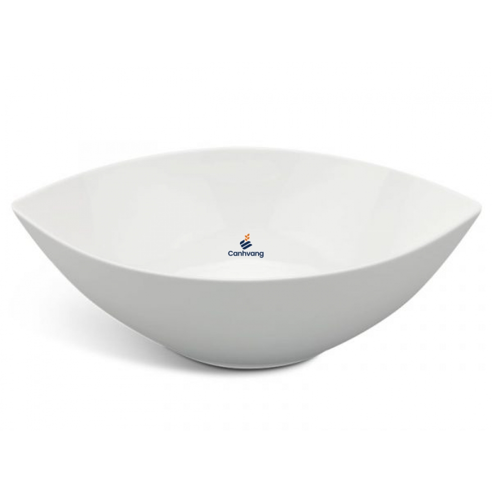 Tô oval 33 cm – Gourmet – Trắng Ngà