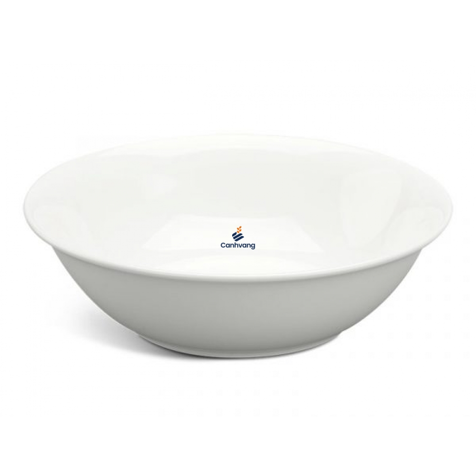 Tô thấp 20 cm – Daisy Ly’s – Trắng Ngà