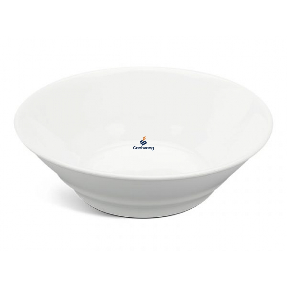 Tô thấp 23 cm – Anh Vũ Ly’s – Trắng Ngà