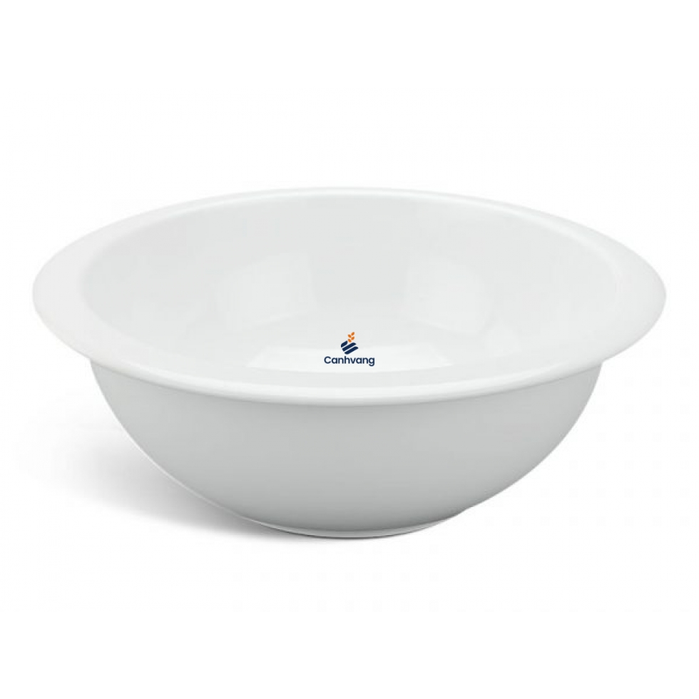 Tô vành 18 cm – Jasmine Ly’s – Trắng Ngà