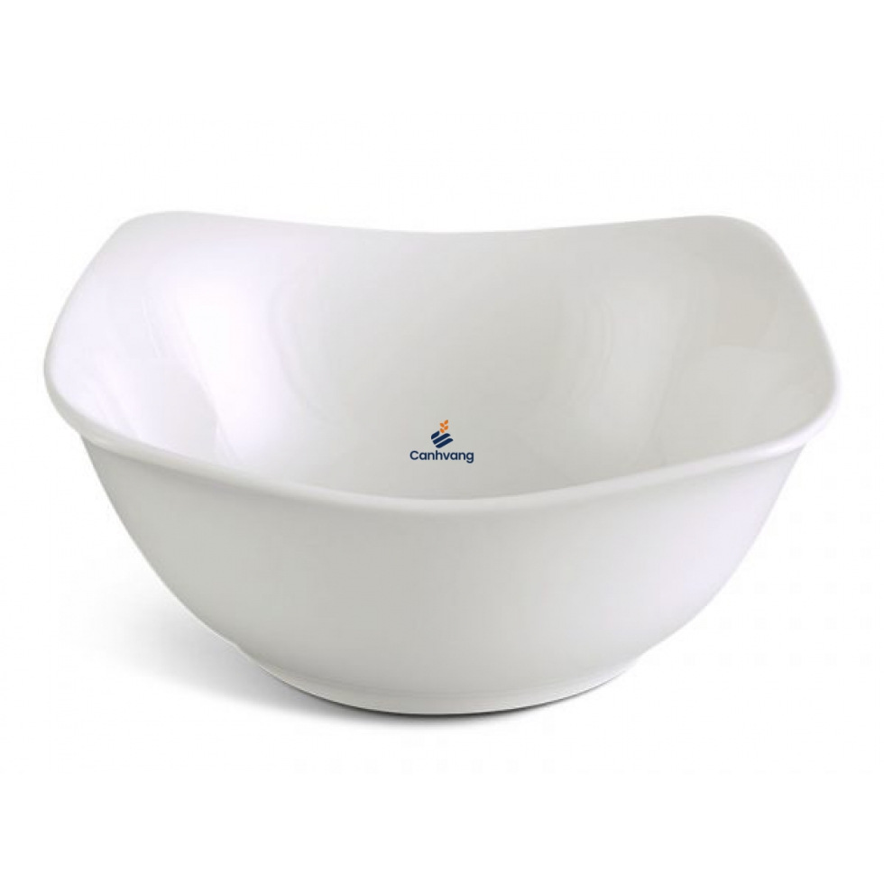 Tô vuông cao 18 cm – Jasmine Ly’s – Trắng Ngà